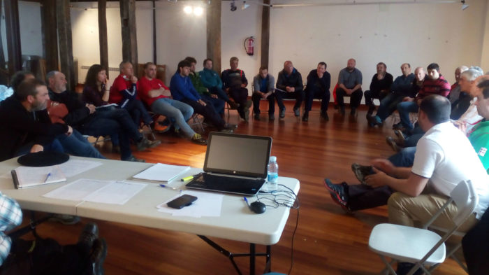 Reunión del encuentro con Lurgintza