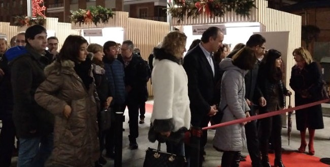 inauguración Mercado navideño Abastos